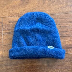Madewell Soft Royal Blue Beanie. One Size.